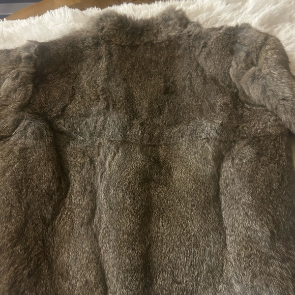 Niki Luxurious Rabbit Fur Jacket with 100% Satin Lining. - Picture 5 of 7